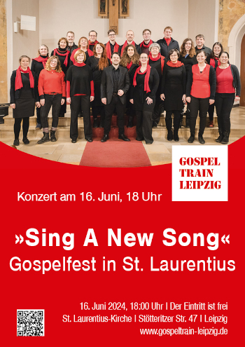 Gospelkonzert in St. Laurentius am Sonntag, 16. Juni